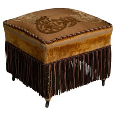 Fabric Ottomans and Poufs