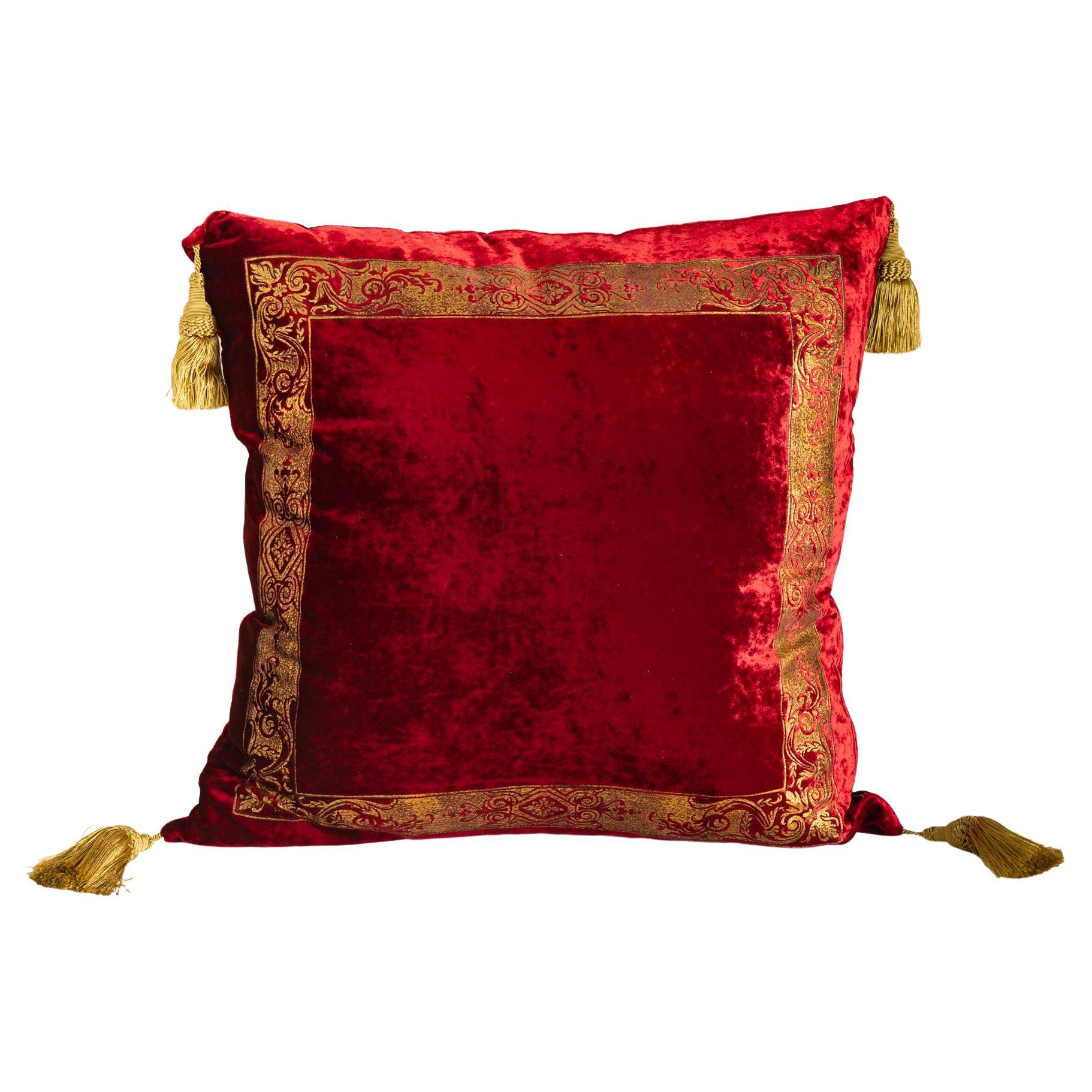 Velvet Pillow or Cushion For Sale at 1stDibs