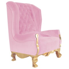 Velvet Pink Rockchair by Royal Stranger