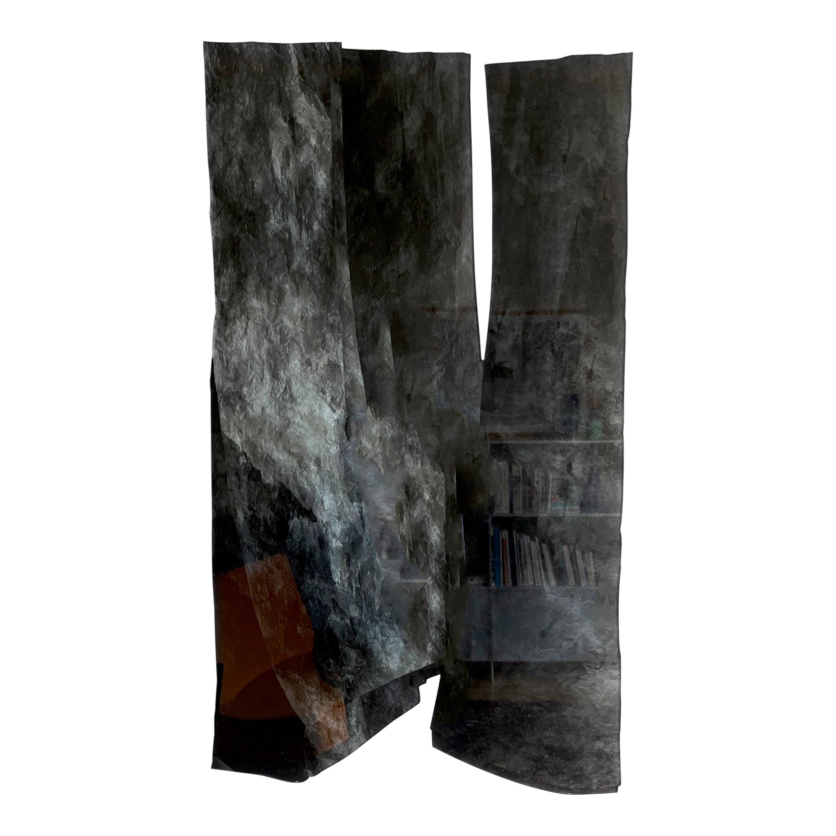 Scultura da parete in carboncino Velvet Realities di  Sven Jansse