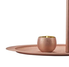 Velvet Rosa Drink and Tray Set by Zanetto