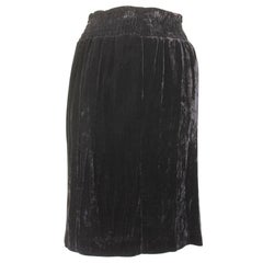 Roberto Cavalli Velvet skirt size 44