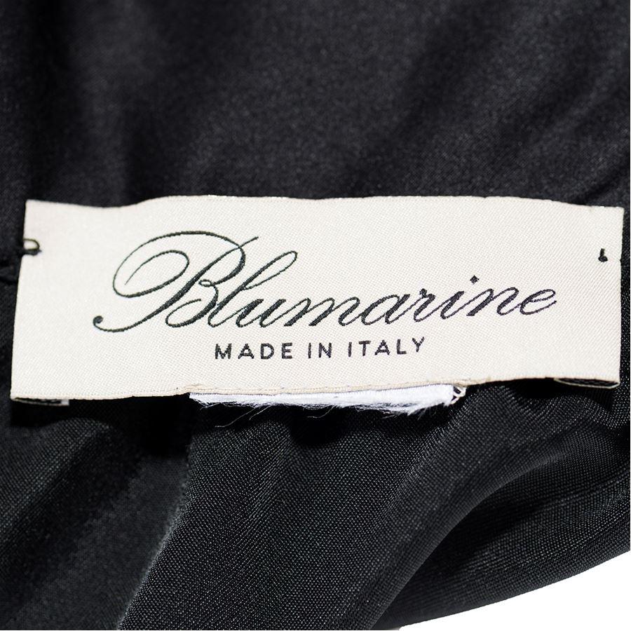 Blumarine Velvet skirt size 40 In Excellent Condition For Sale In Gazzaniga (BG), IT