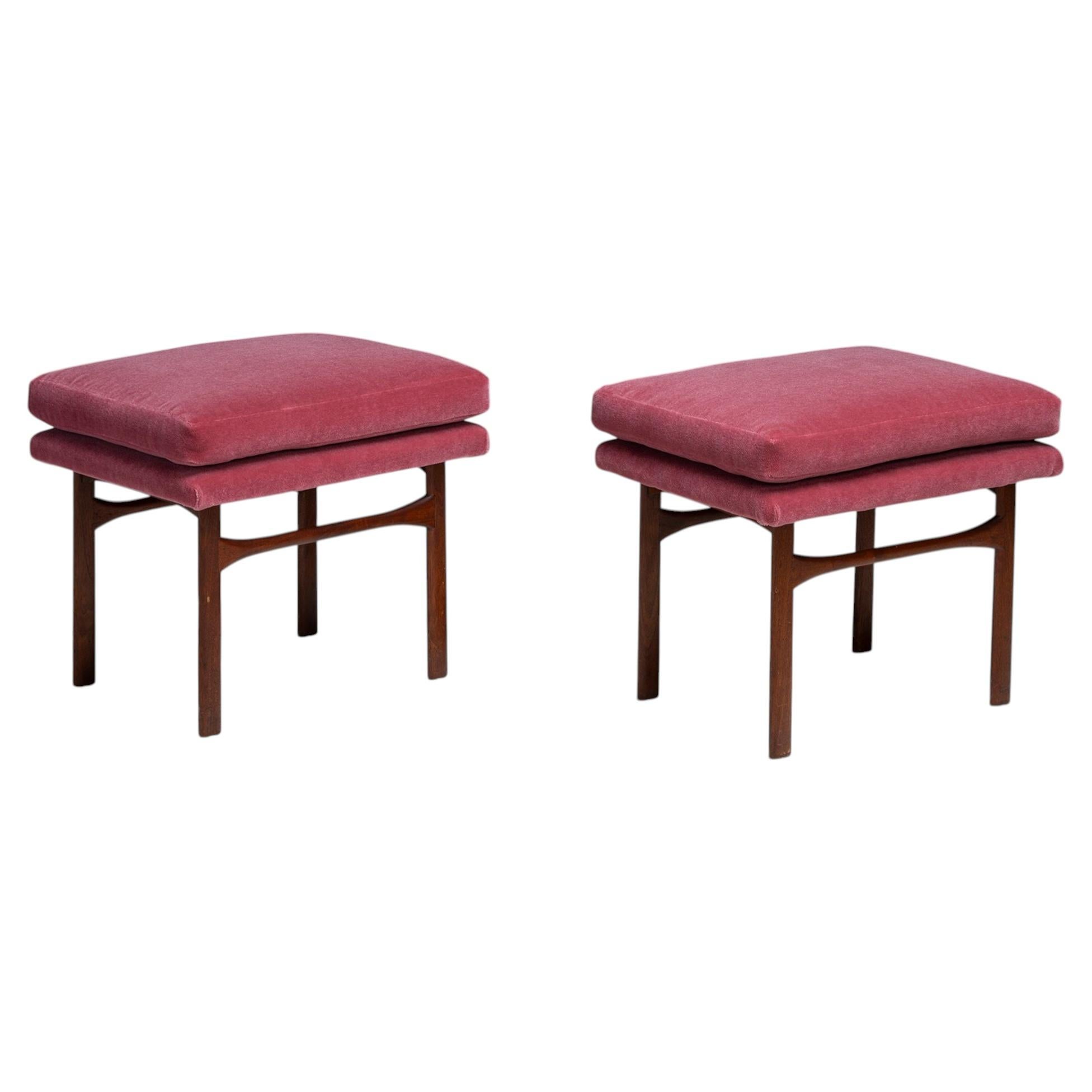 Velvet Stools, America 1950