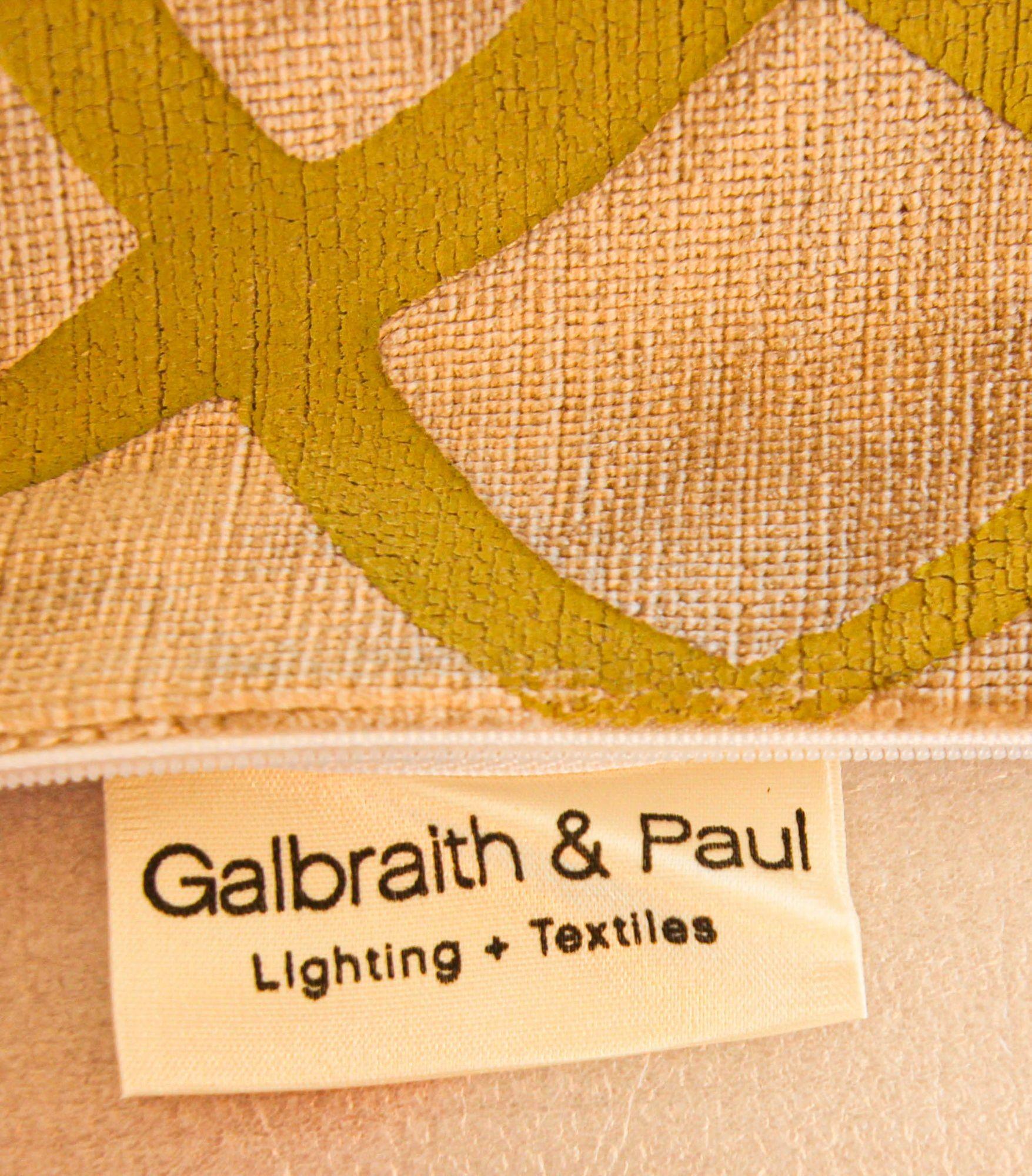 Velvet Throw Pillow by Gabraith & Paul For Sale 6