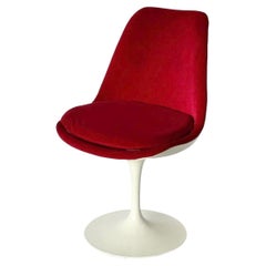 Velvet Tulip Side Chair Designed by Eero Saarinen for Knoll