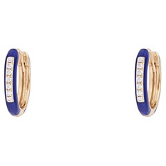 Velvet Whisper 14K (or 18k upon request) Yellow Gold Huggie Earrings