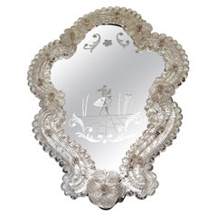 Espejo Venation de Ercole Barovier