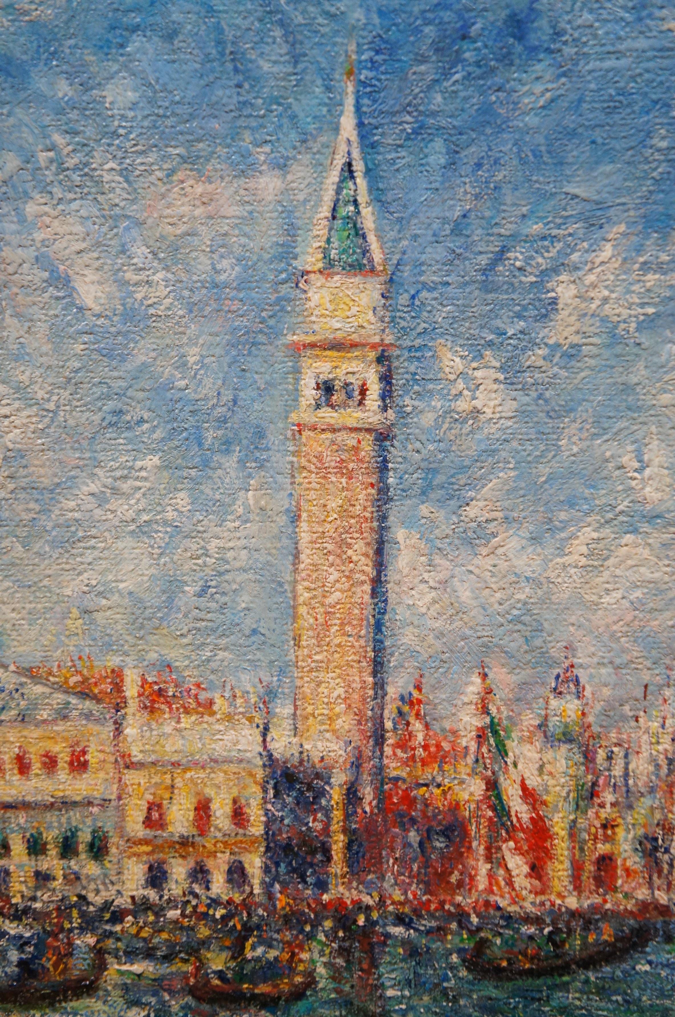 Vencie the Doge's Palace Oil Painting After Pierre-Auguste Renoir 32