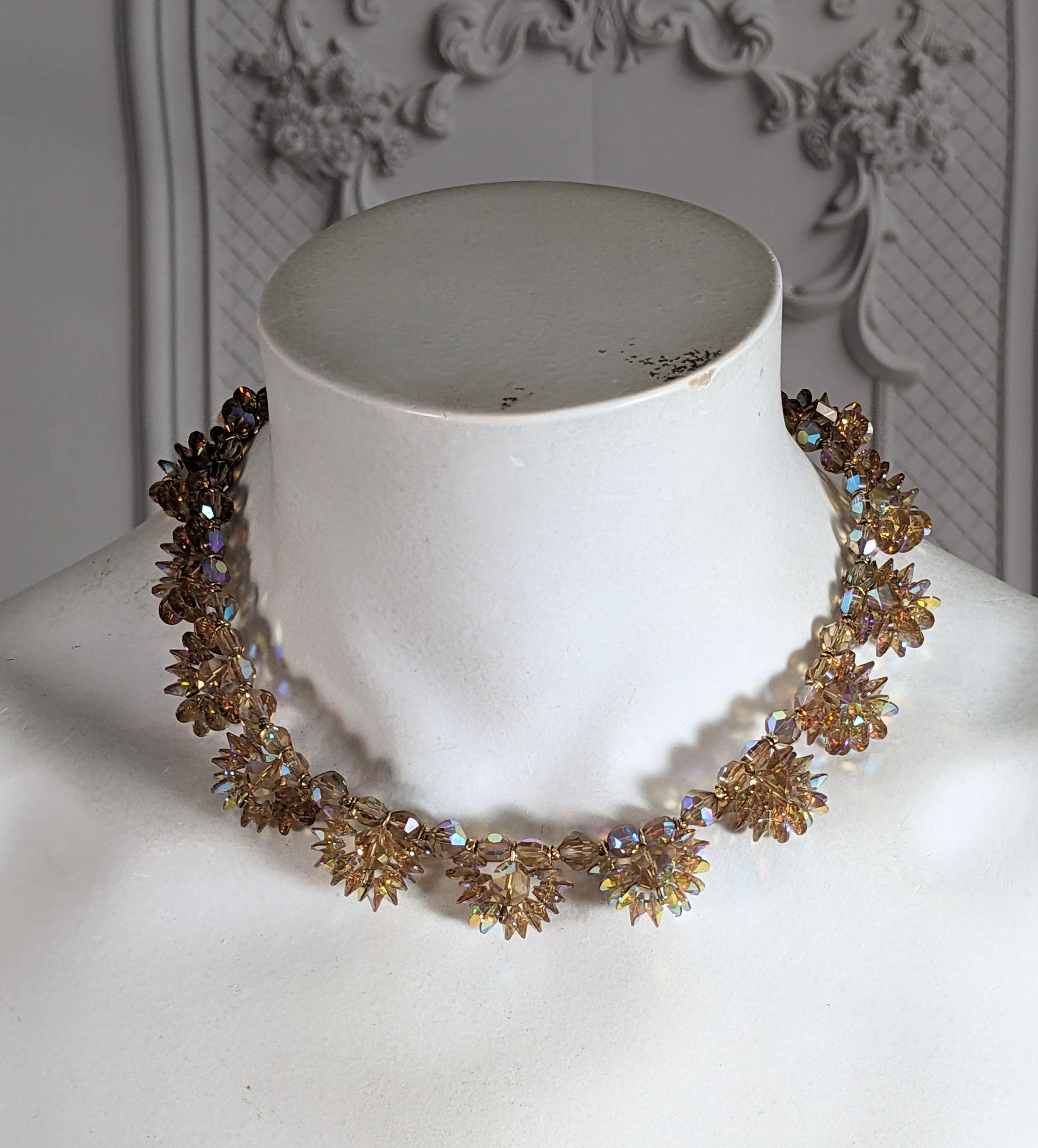Vendome Aurora Kristall-Perlen-Halskette für Damen oder Herren im Angebot