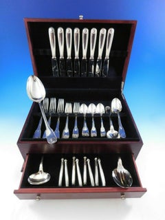 Vendome by Christofle France Silverplate Flatware Set Service 52 pieces Dinner
