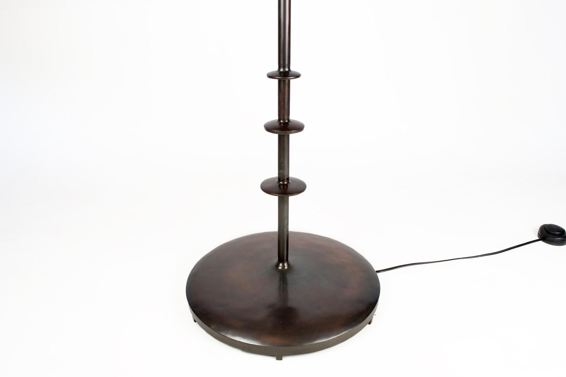 Blown Glass Vendome Floor Lamp by Bourgeois Boheme Atelier For Sale