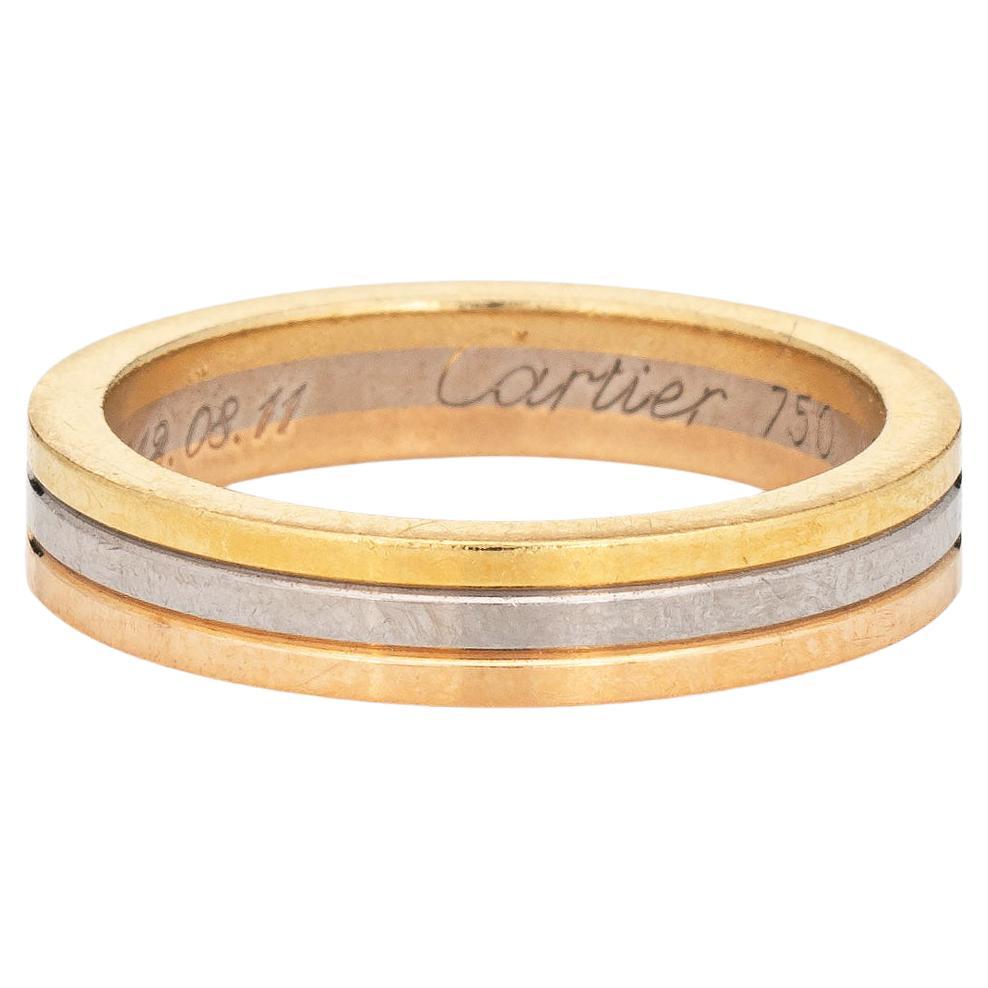 Vendome Louis Cartier Wedding Band 18k Gold Certificate COA