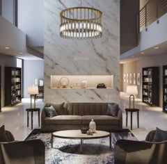 Vendome Side Table by Hugues Chevalier, Hand-Crafted Modern Design