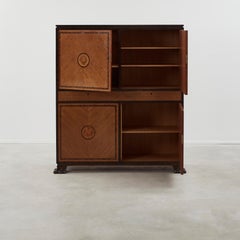 Veneered Art Deco cabinet - Sweden, 1930s