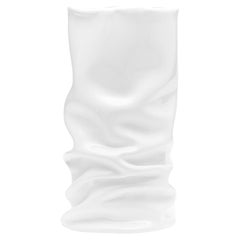 Vase blanc moyen