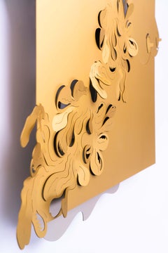 Tapiz metálico Venere en aluminio acabado espejo by altreforme