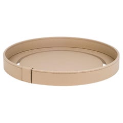 Venere Small Round Taupe Tray