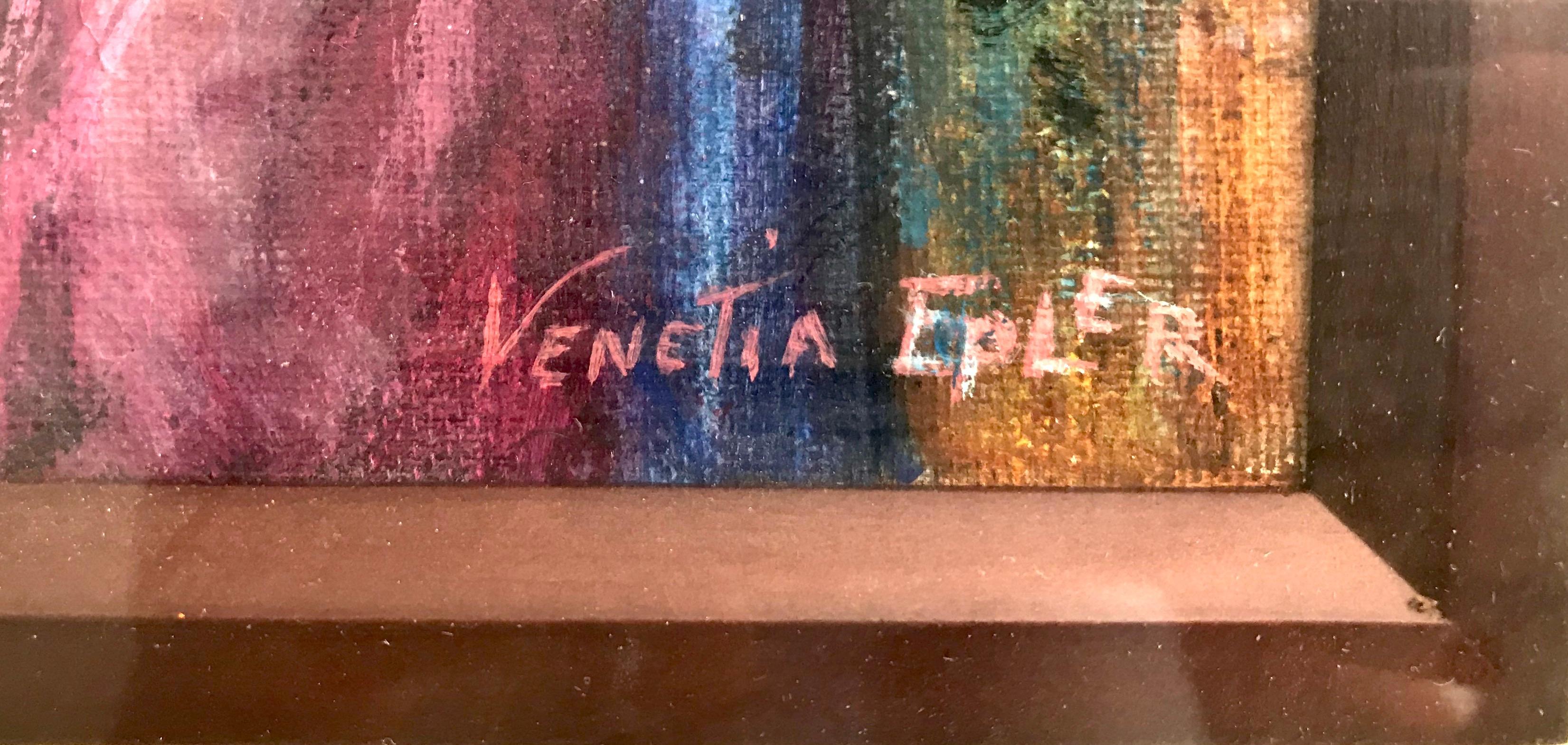 Madonna and Child; Venetia Epler (American 1926 - 2005); oil on canvas; For Sale 2