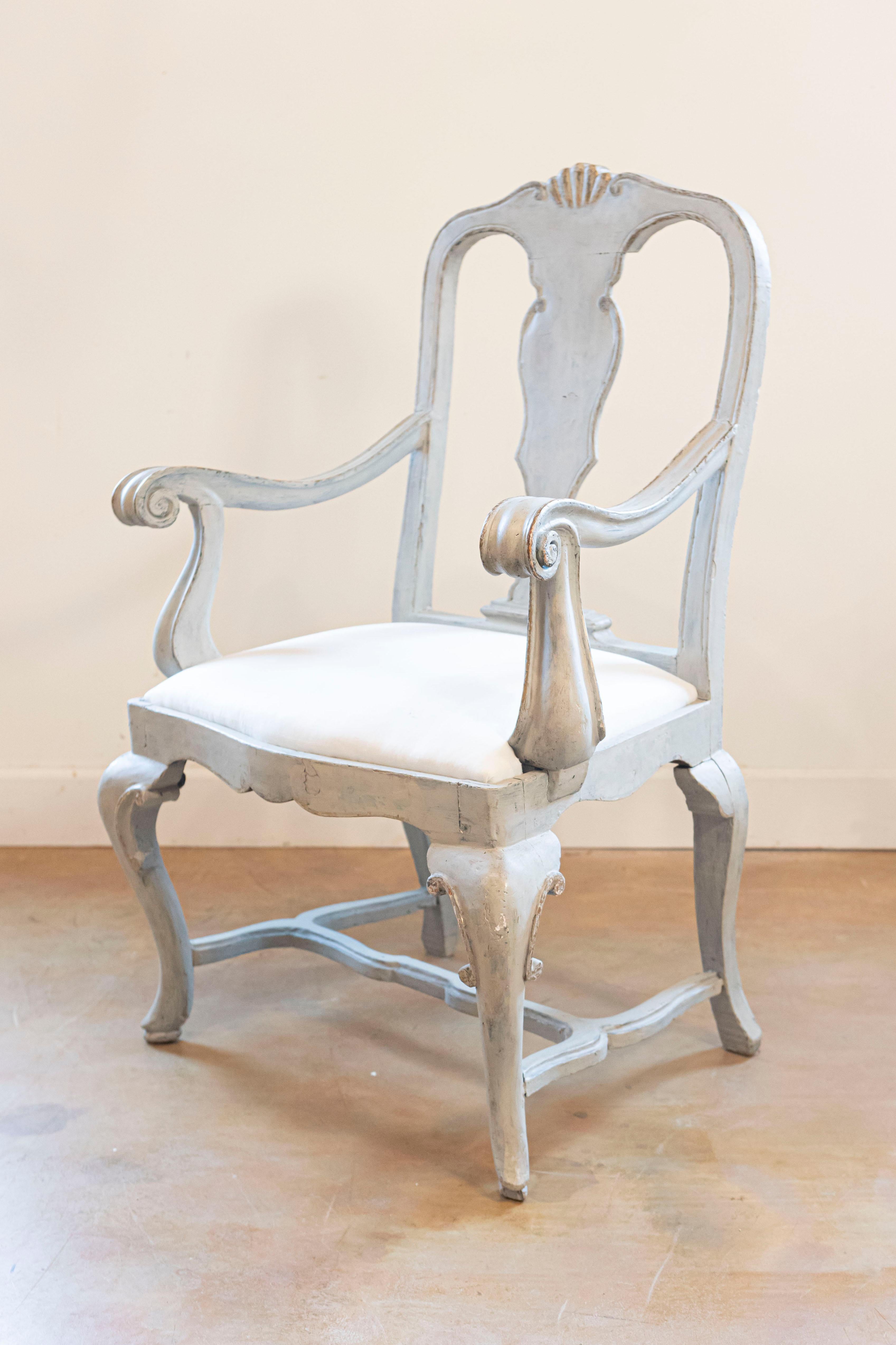 rococo style chair