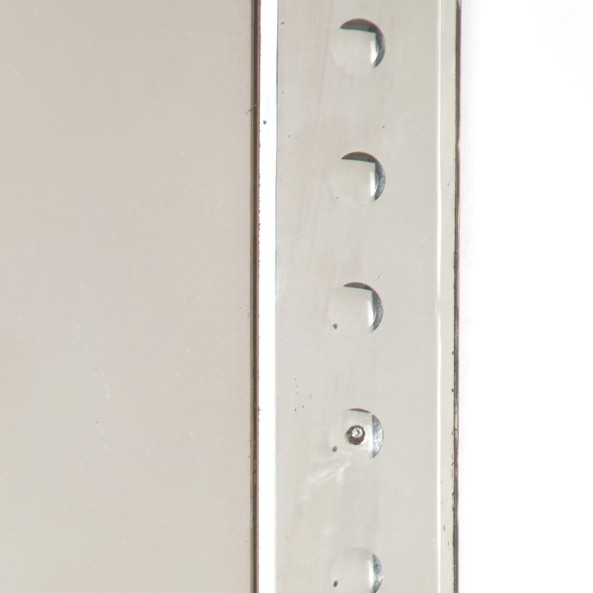 Glass Venetian 19th Century Bistro Mirror