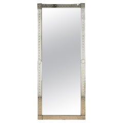 Antique Venetian 19th Century Bistro Mirror