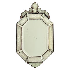 Venetian 19th Century Octagonal Mirror