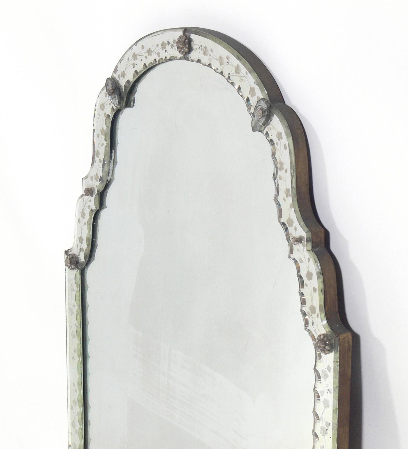 mirror with arched top
