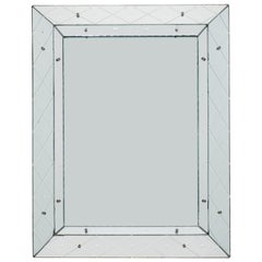 Venetian Art Deco Period Mirror