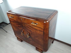 Venetian Art Deco Sideboard 1930 " Double Face "
