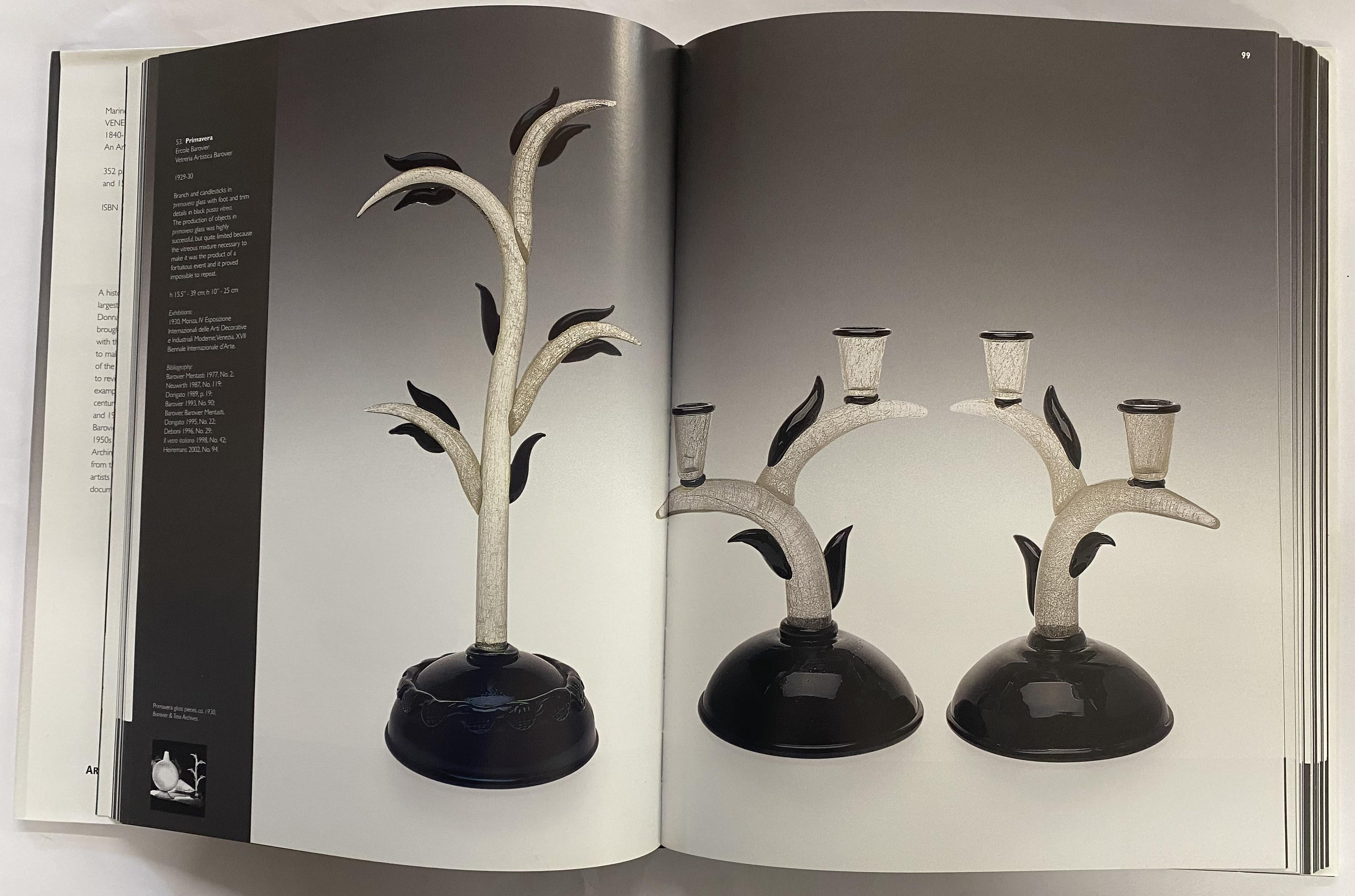 Vidrio artístico veneciano: An American Collection 1840- 1970 de Marino Barovier (Libro) en venta 8