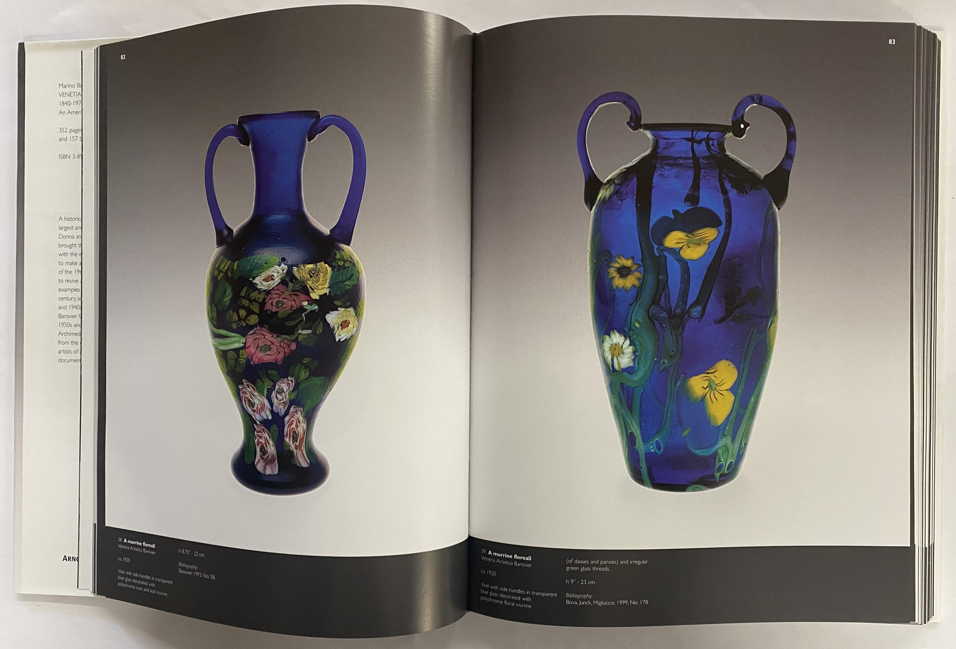 Venetian Art Glass: An American Collection 1840- 1970 by Marino Barovier (Book) For Sale 10