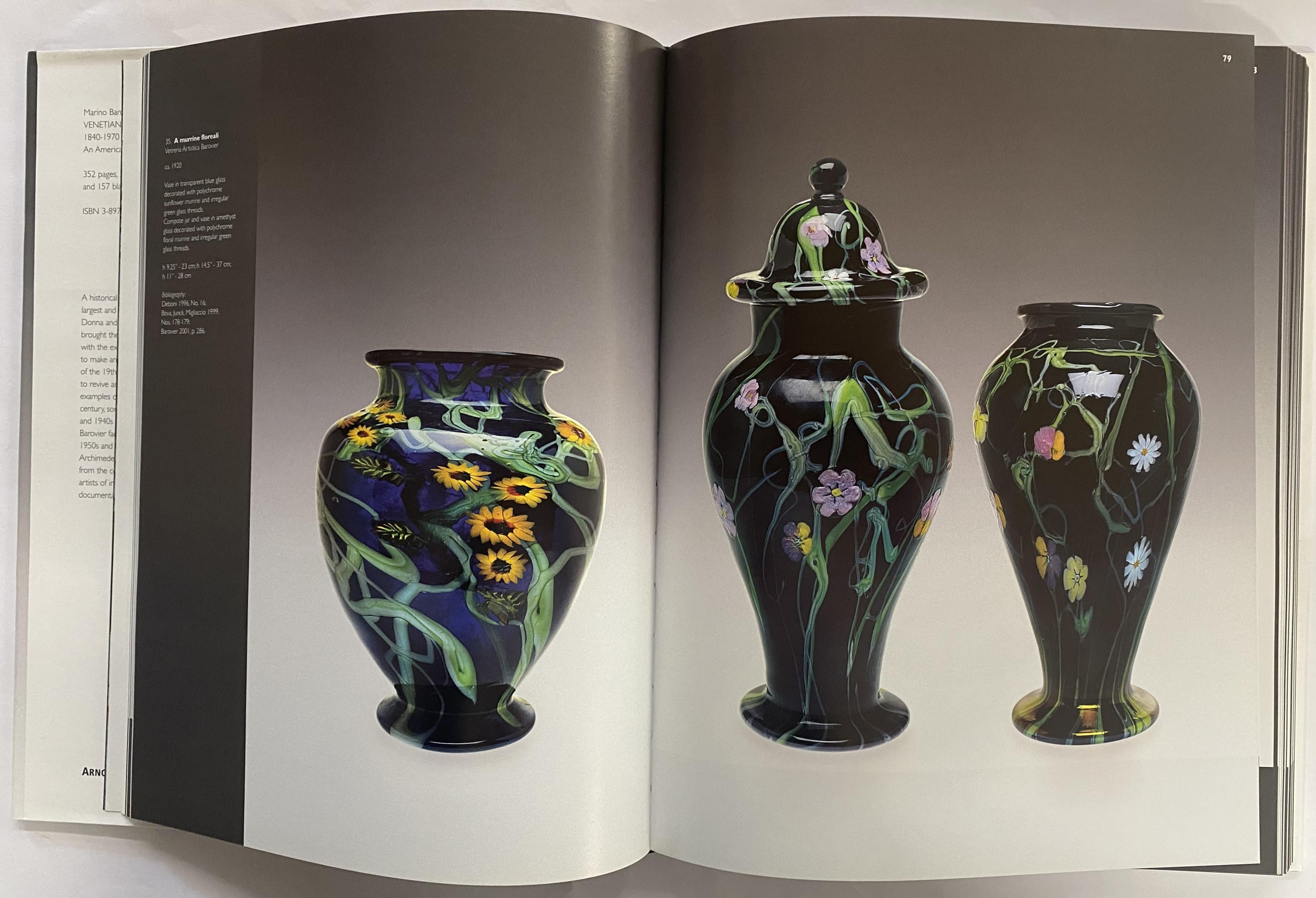 Venetian Art Glass: An American Collection 1840- 1970 by Marino Barovier (Book) For Sale 11