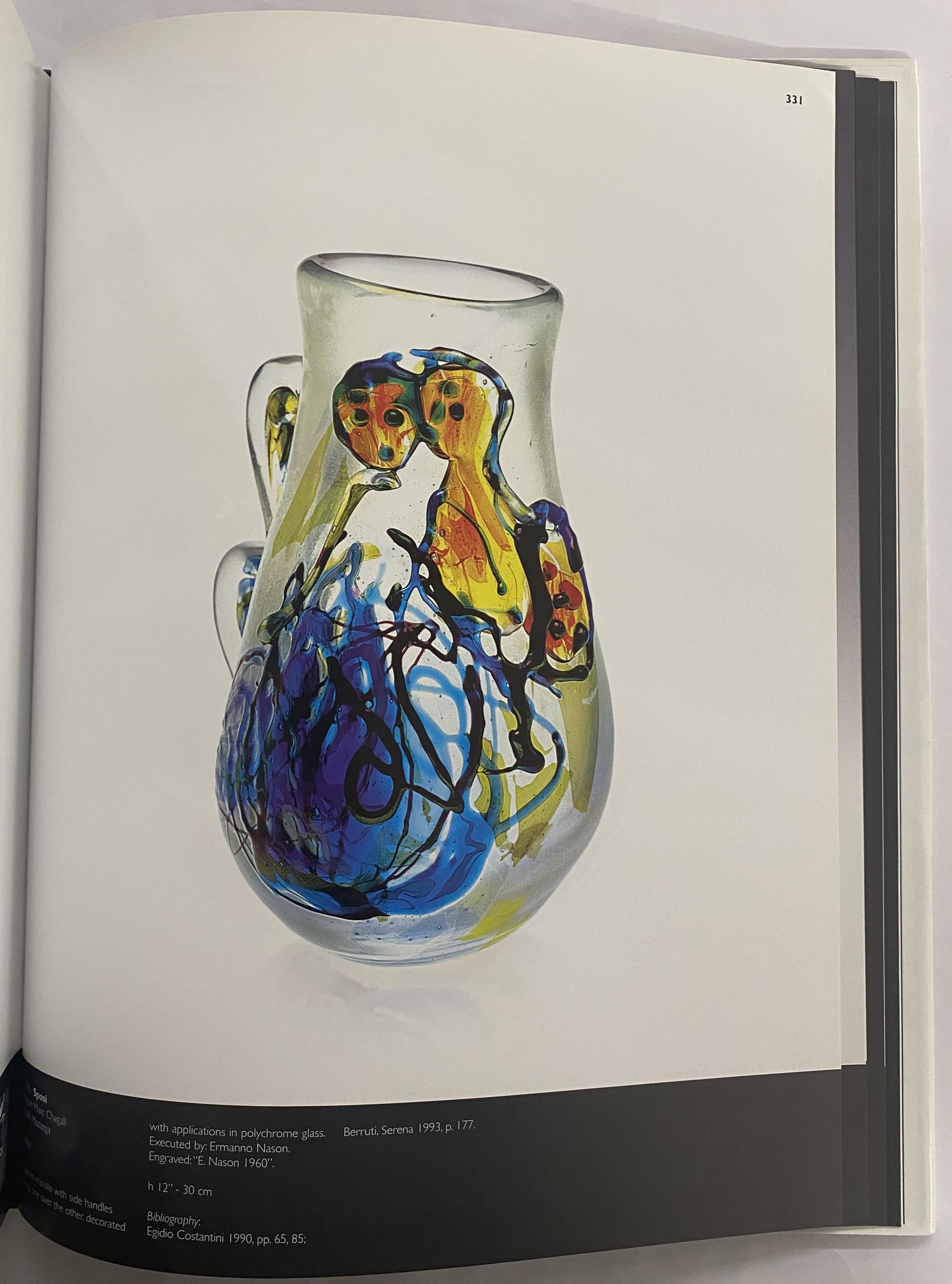 Rare glass objects from the latter half of the nineteenth century illustrate the beginnings of the effort to revive art glass production in Murano. Magnificent examples of murrine represent the early nineteenth century, some of them with designs by