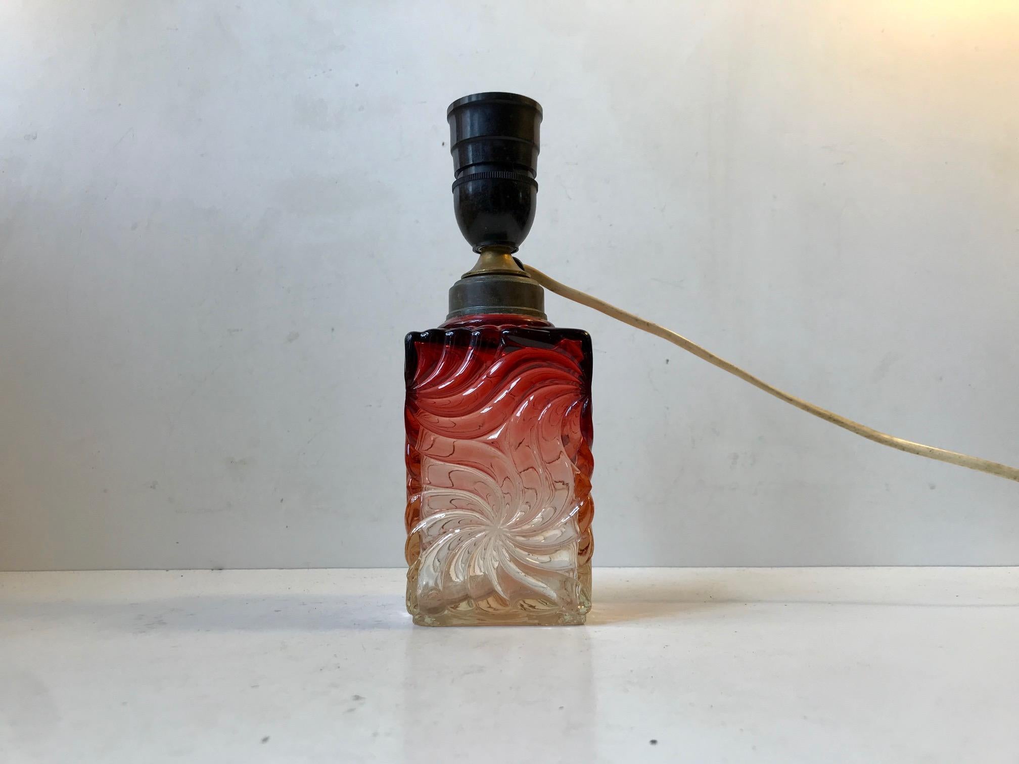 Venetian Art Glass Table Lamp from Murano, 1930s 2