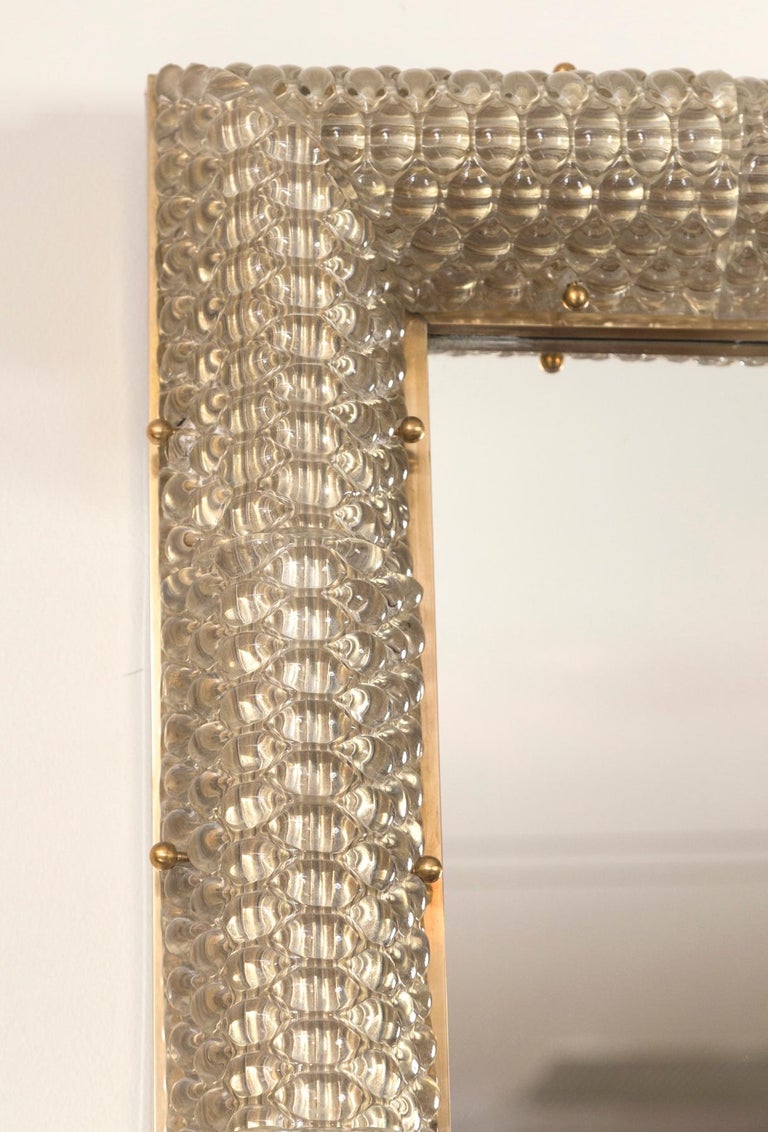 Beveled Glass and Illuminating Mirror For Sale at 1stdibs