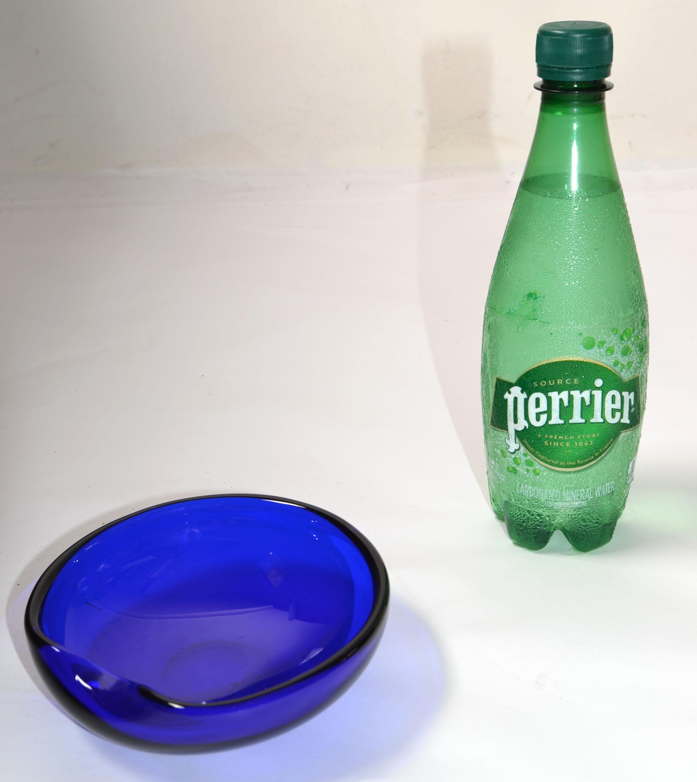 Bol en verre soufflé vénitien bleu cobalt Elsa Peretti pour Tiffany & Co. en vente 1