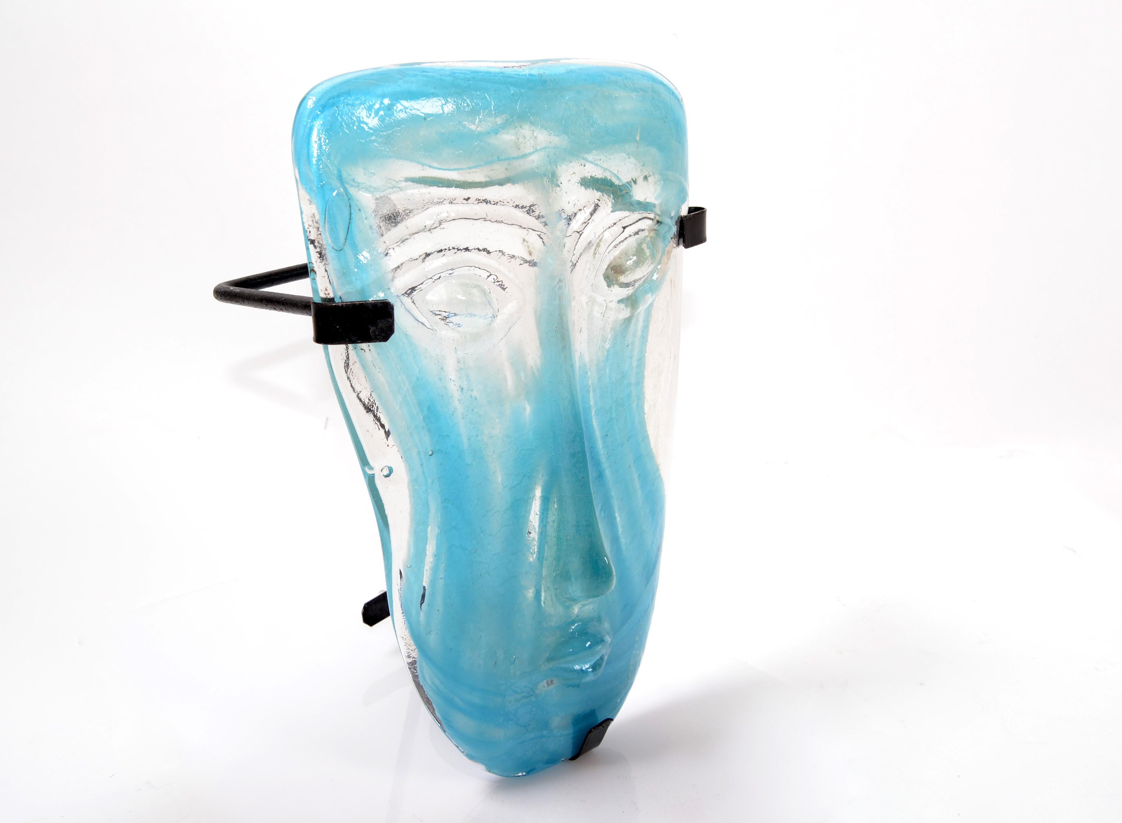 glass blown venetian mask