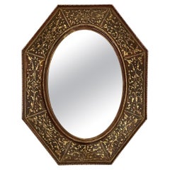 Venetian Carved Wood Mirror