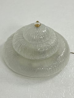 Venetian Ceiling Lamp Mid-Century Murano Glass, 8-lights 1960s