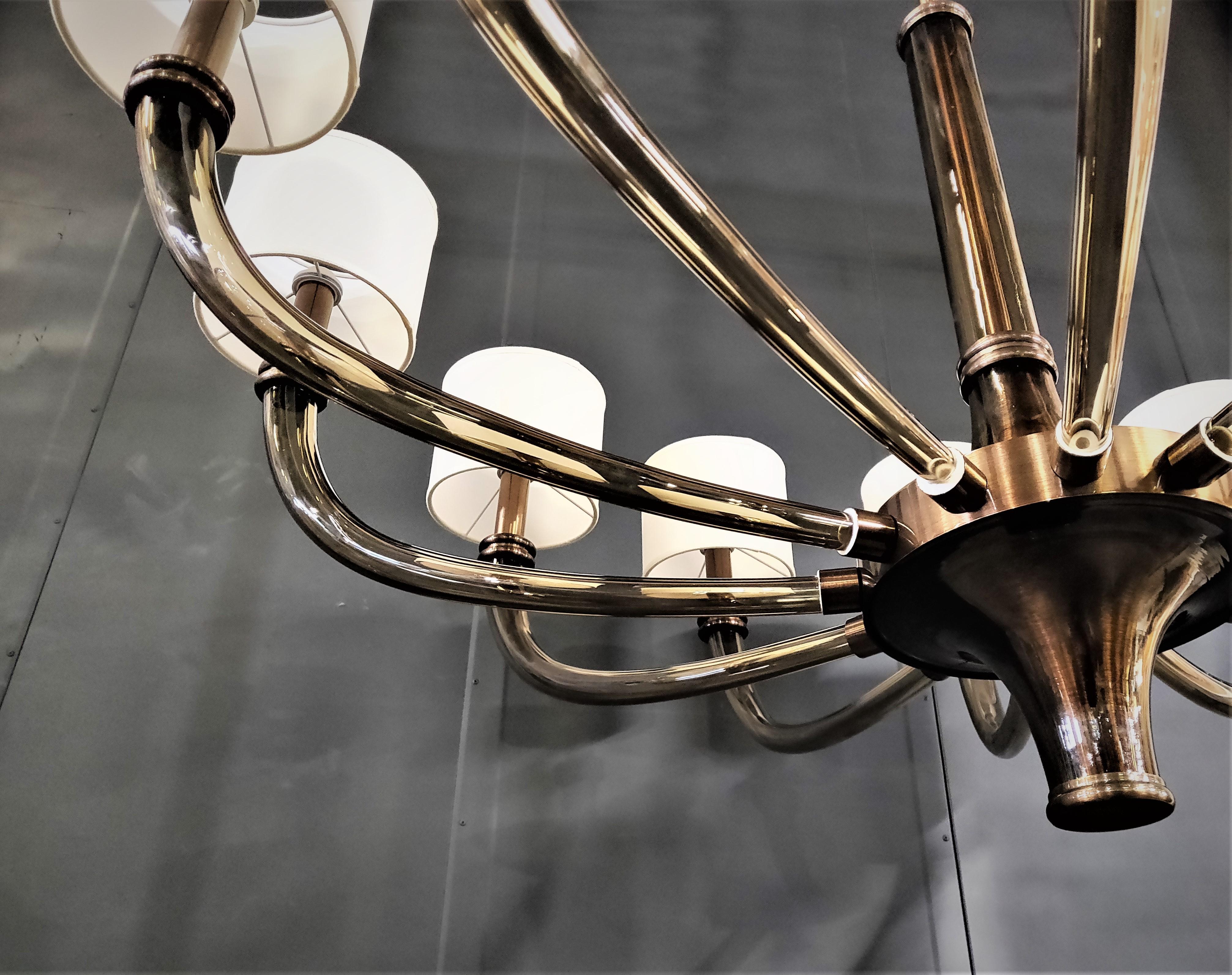 Venetian Chandelier by Fabio Ltd In New Condition For Sale In Los Angeles, CA