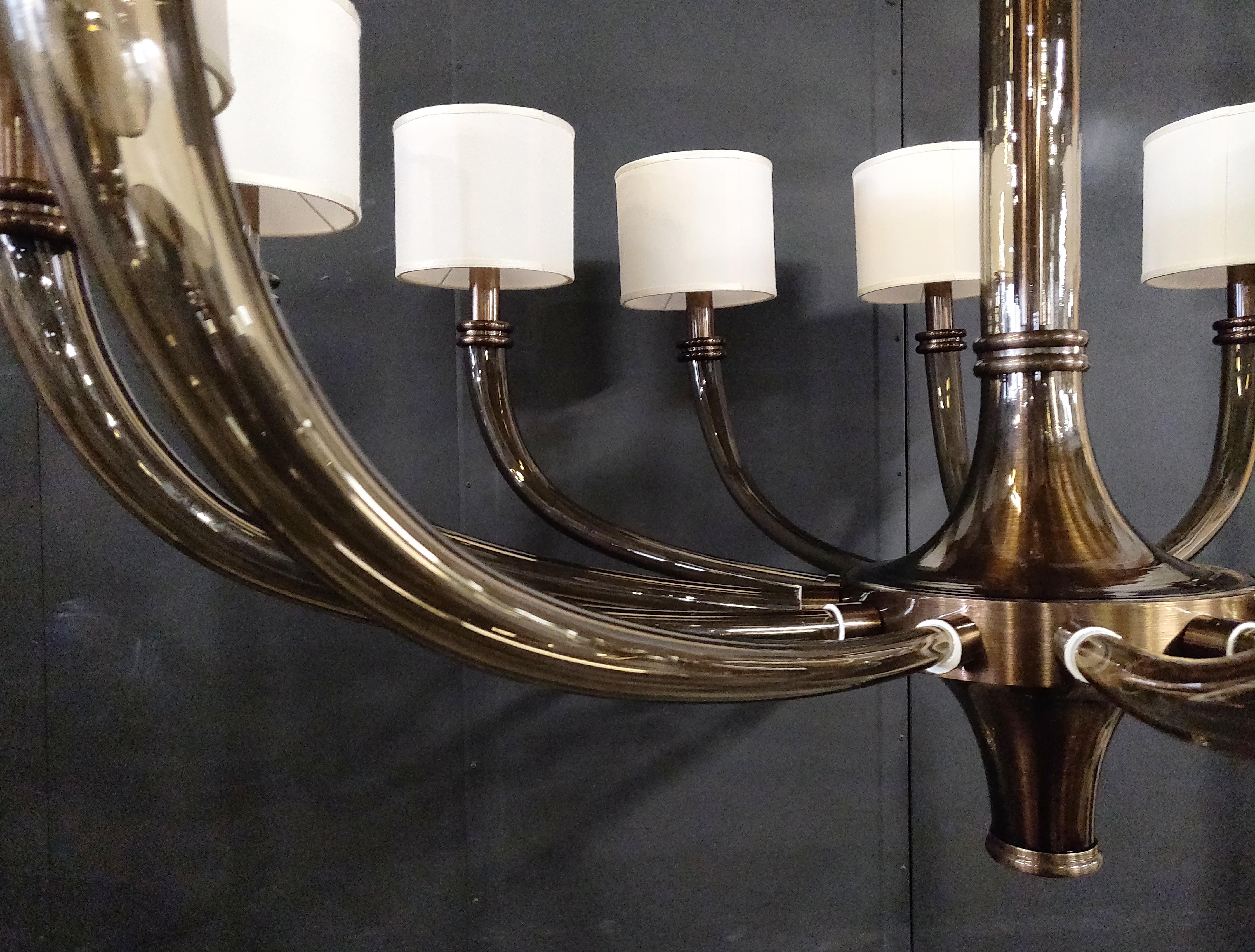 Contemporary Venetian Chandelier by Fabio Ltd For Sale