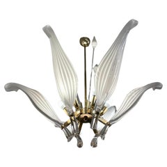 Venetian Chandelier by Franco Luce for Seguso, 1960s