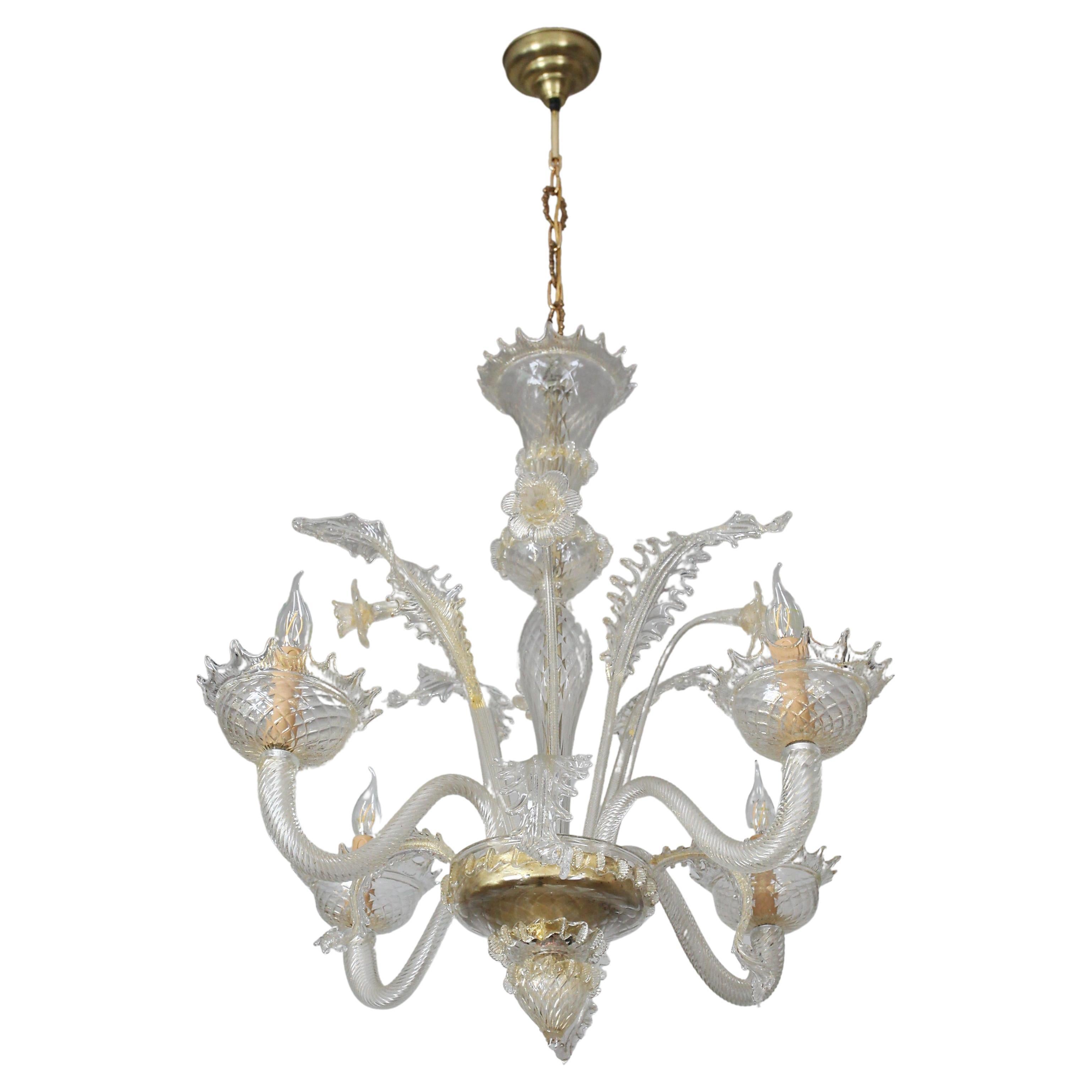 Venetian chandelier - restored For Sale
