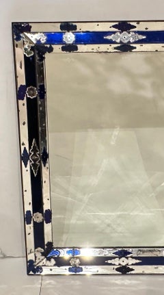 Venetian Cobalt Blue Mirror