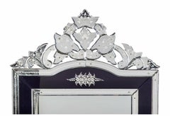 Venetian Cobalt Framed Mirror