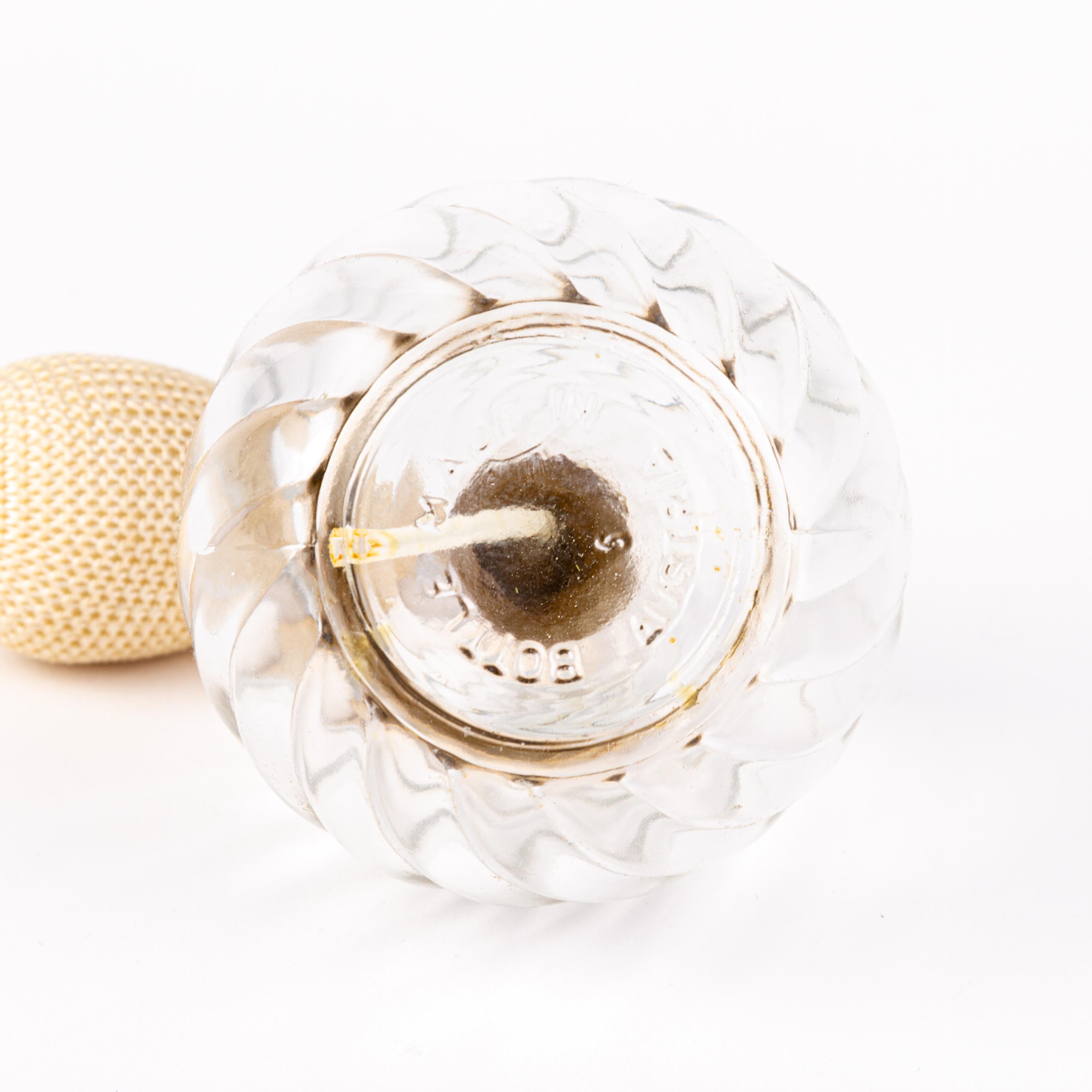 Venetian Crystal Glass Perfume Atomiser Bottle  1