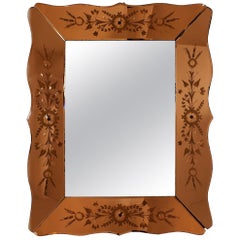 Venetian Cut Glass Mirror