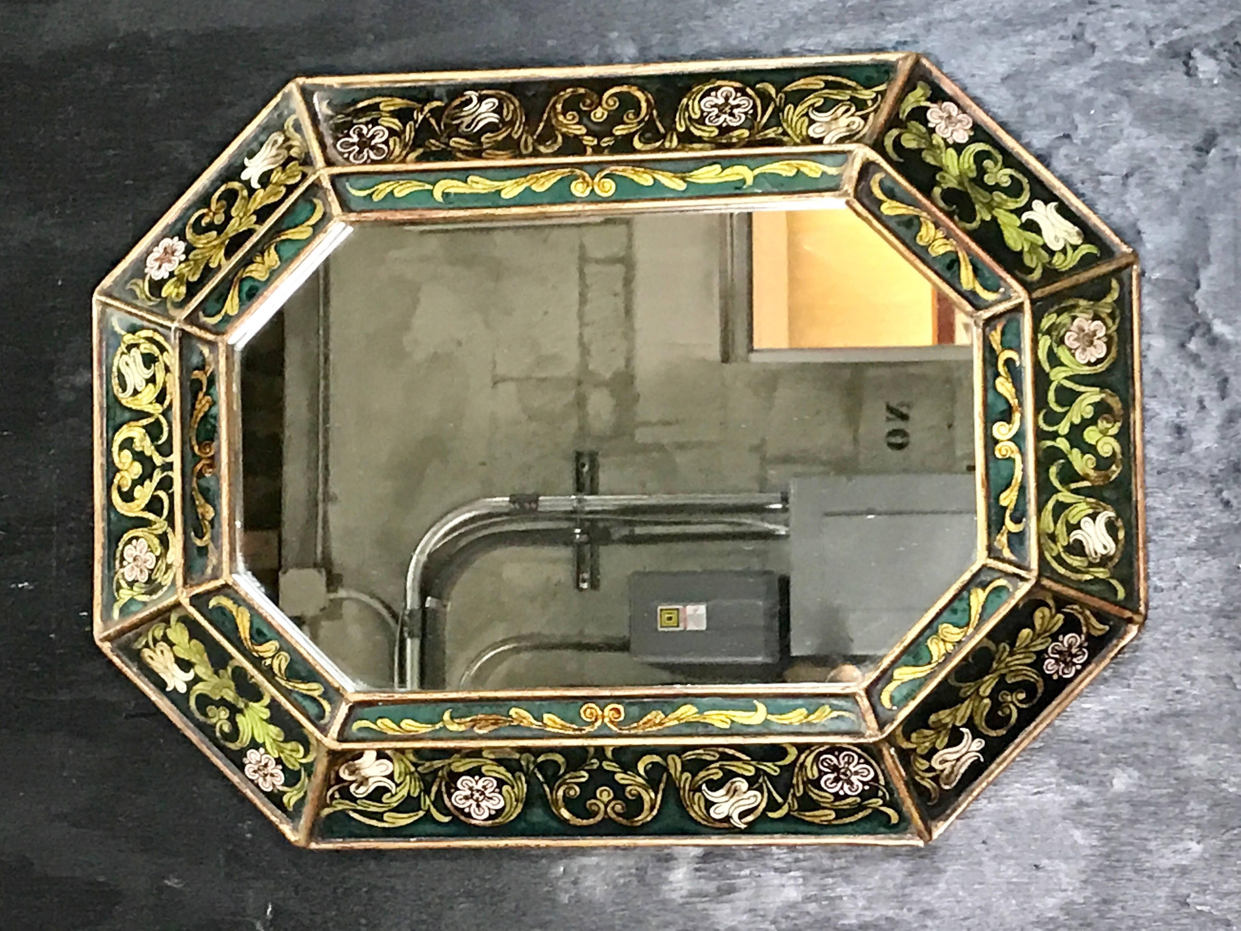 Venetian Églomisé Mirror 1