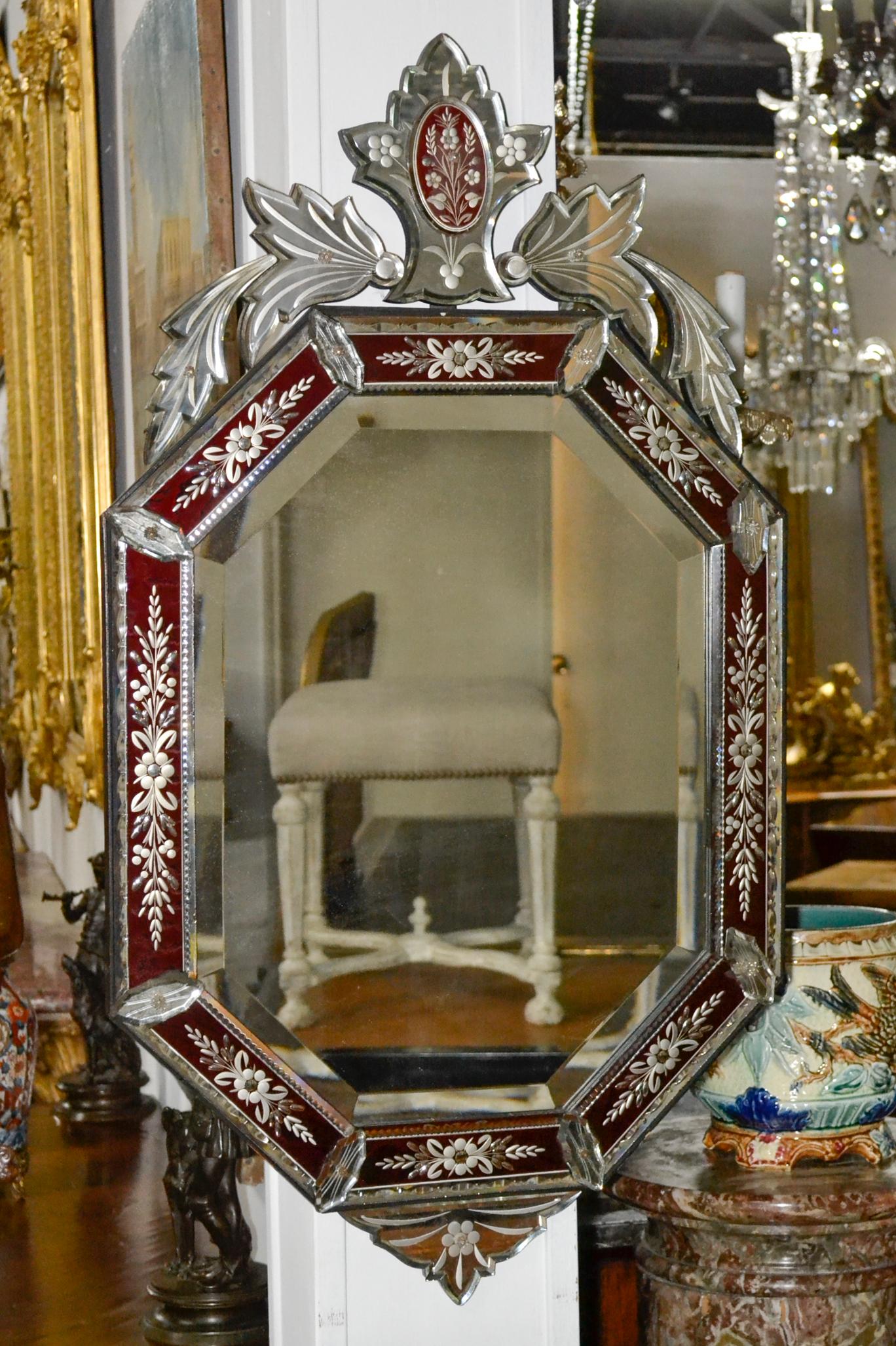 venetian mirror antique